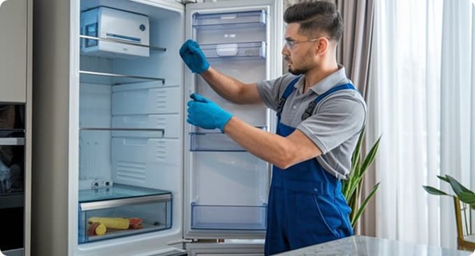 Refrigerator repair service